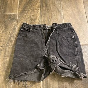 Bundle of high waisted shorts and one skirt.